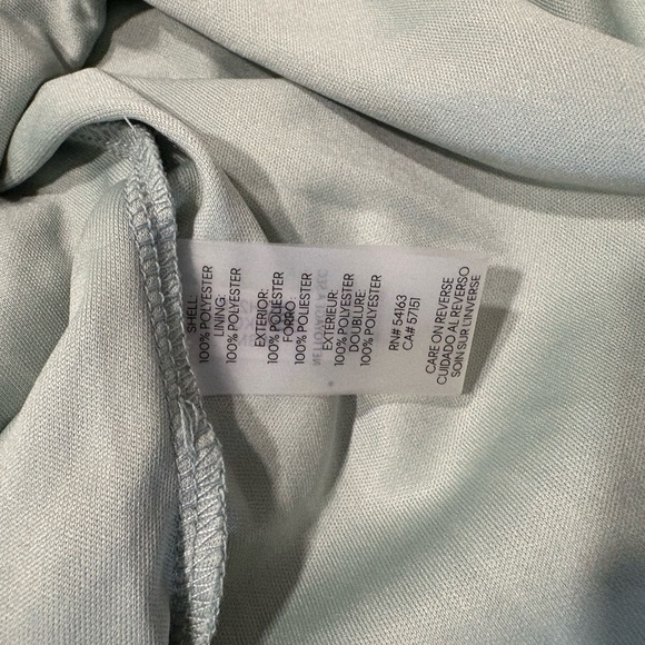 Calvin Klein Collection Teal Patterned Maxi Dress - Picture 3 of 5